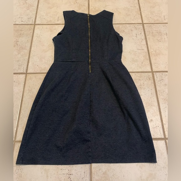 Old Navy Dark Gray Sleeveless Knit Dress with Pockets, Size M - Picture 5 of 6